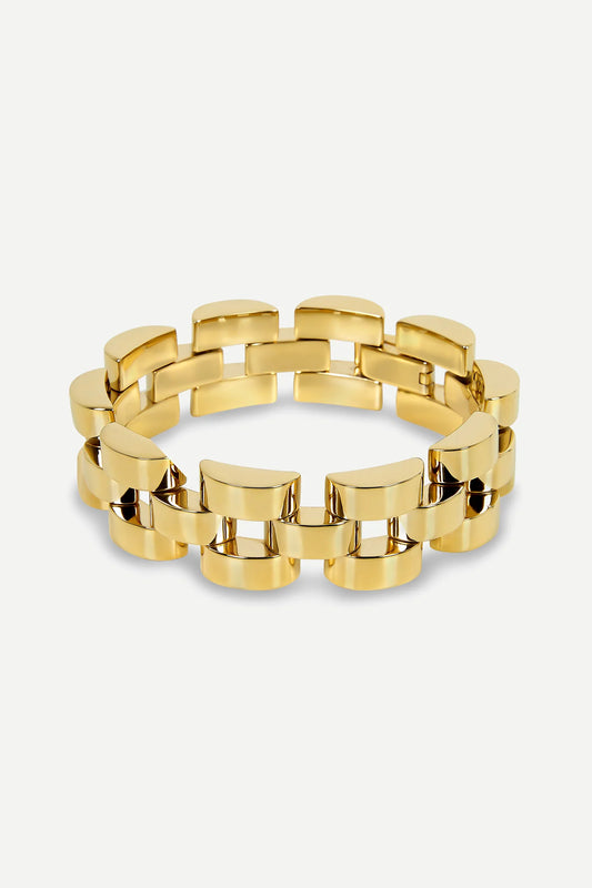 Jasper Conran "Greta" Watch Chain Bracelet in Gold