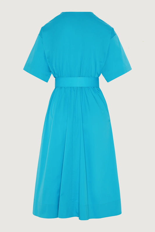 Jasper Conran "Betsy" Kimono Dress in Turquoise