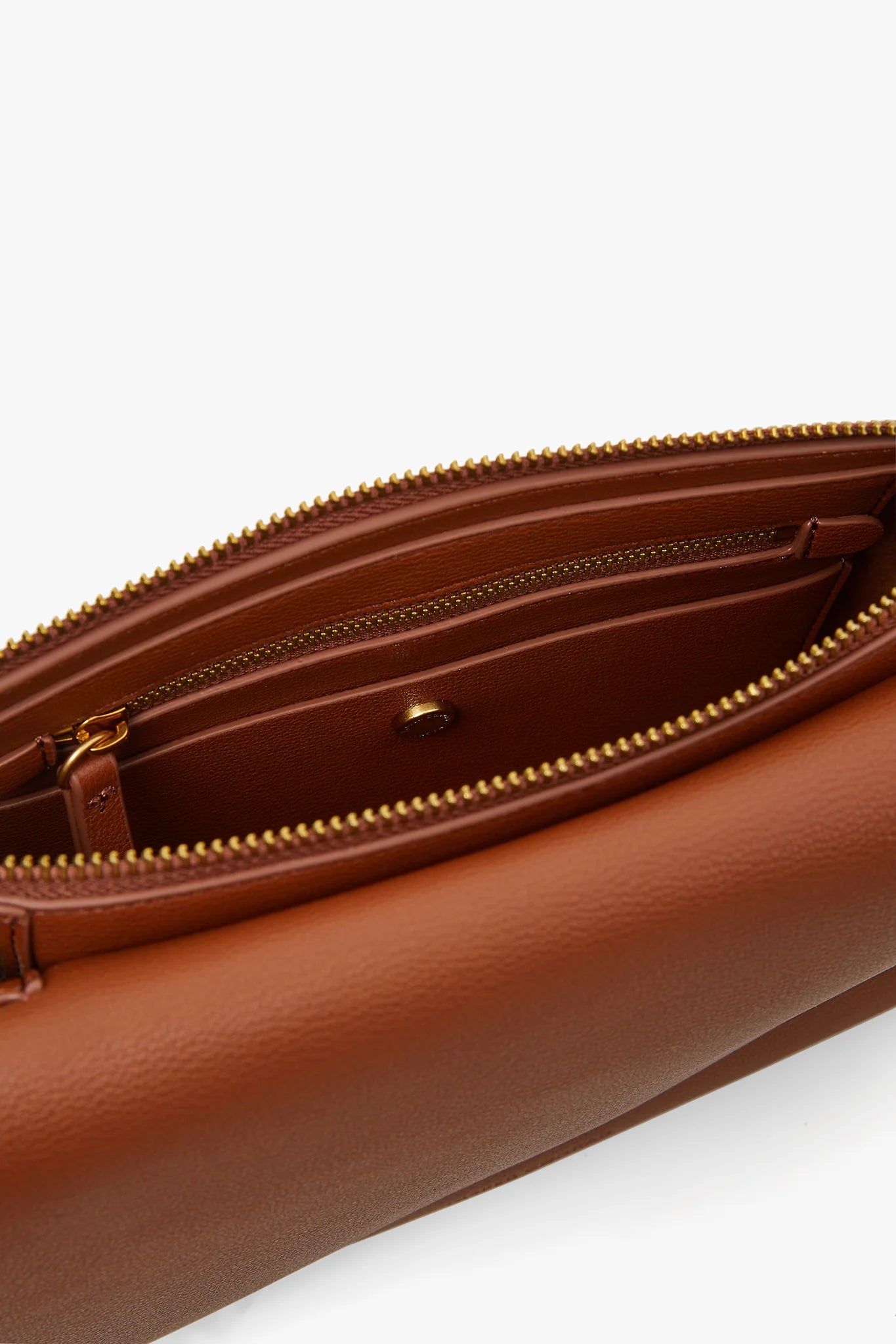 Jasper Conran "Dahlia" Three Section Cross Body in Tan