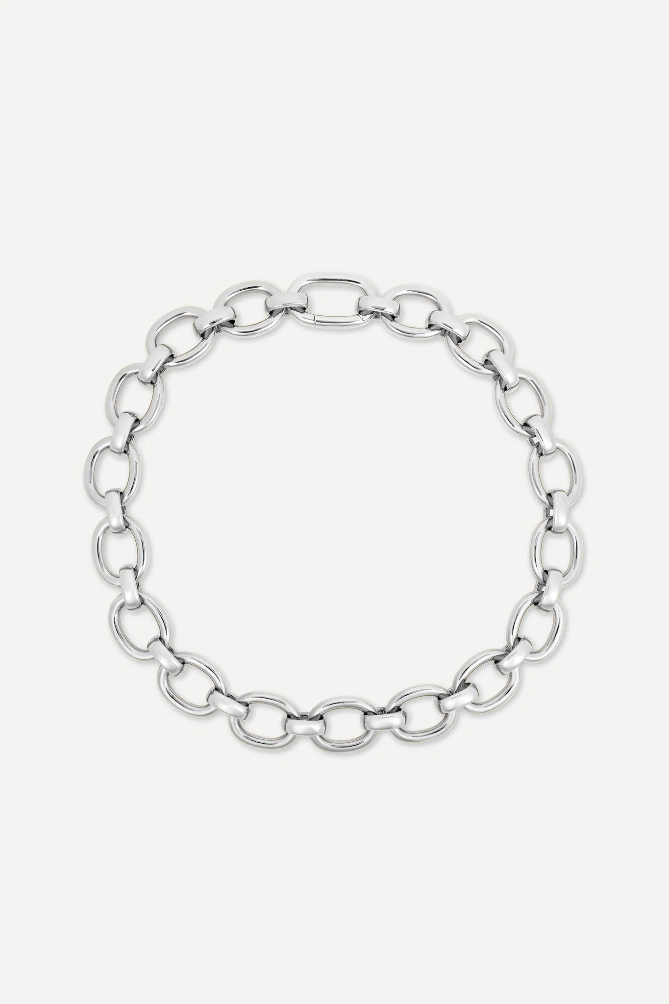 Jasper Conran "Gwyneth" Chain Necklace in Silver
