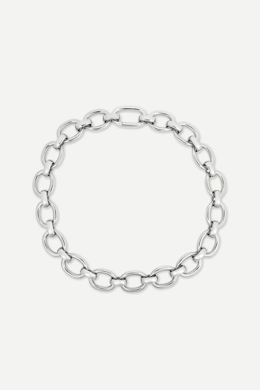 Jasper Conran "Gwyneth" Chain Necklace in Silver