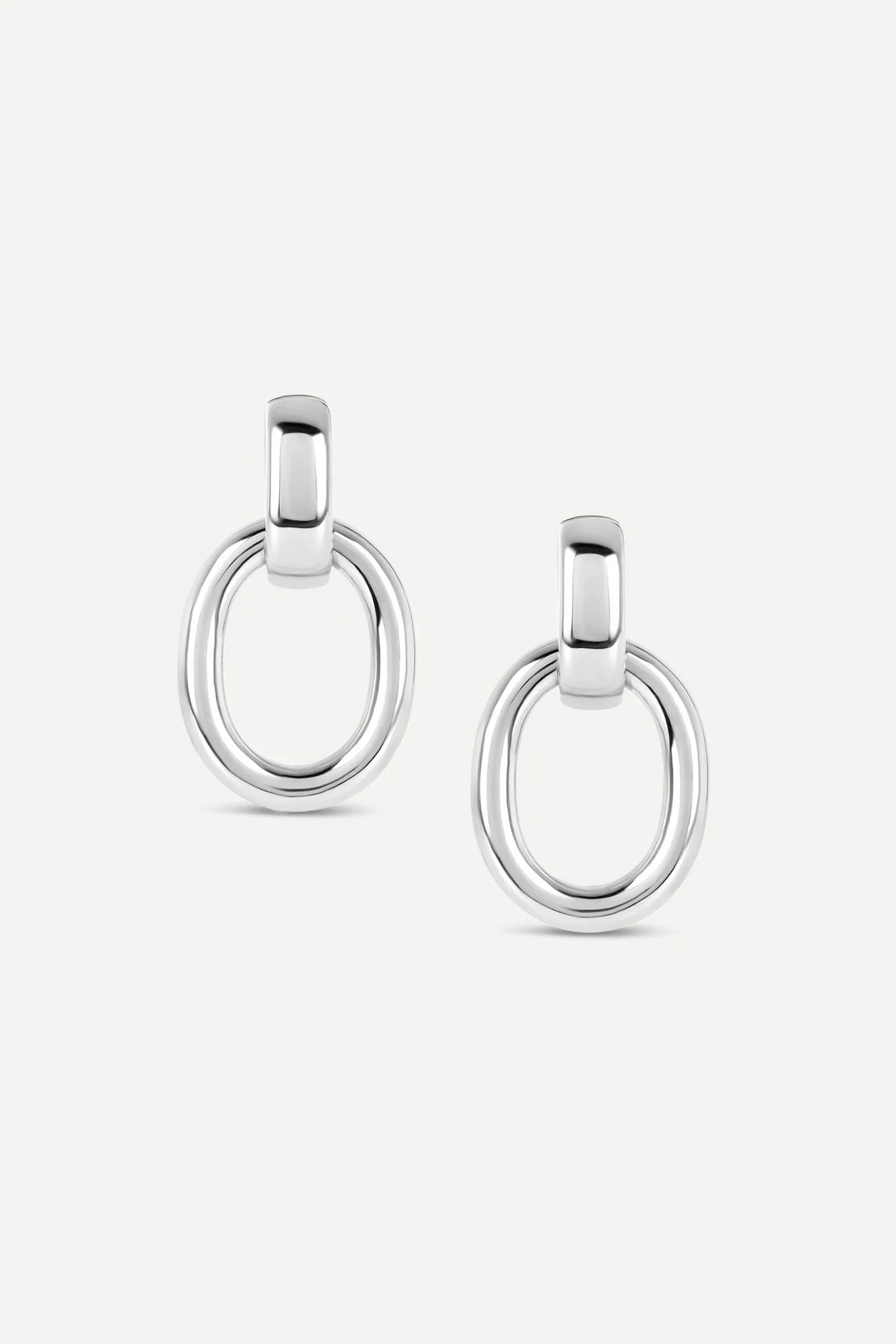 Jasper Conran "Gwyneth" Chain Earrings in Silver
