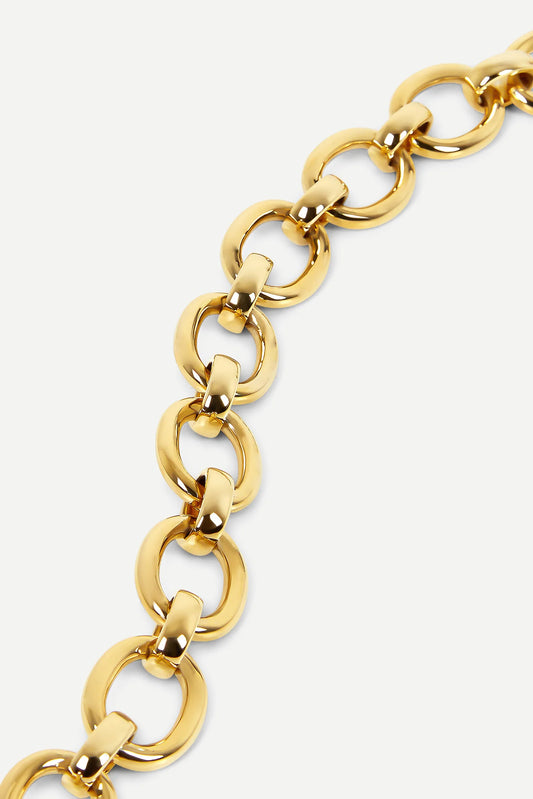 Jasper Conran "Gwyneth" Chain Necklace in Gold