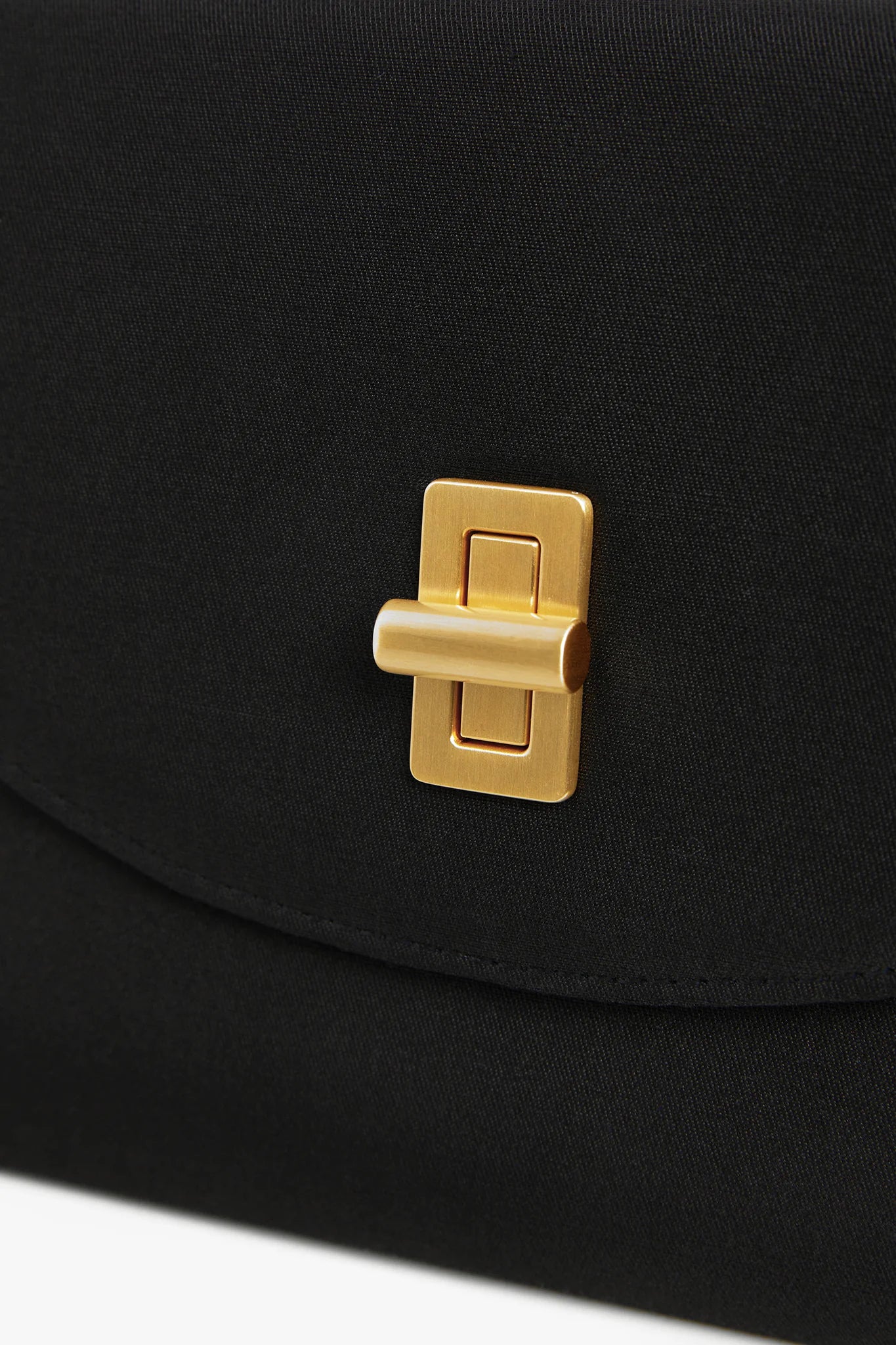 Jasper Conran "Gigi" Wool Silk Clutch Bag in Black