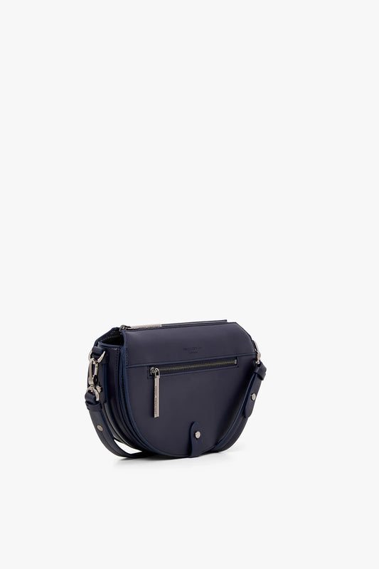 Jasper Conran "Dahlia" Saddle Bag in Navy