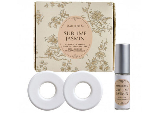 Mathilde "Sublime Jasmin" Car fragrance diffuser refill Escapades Parfumées