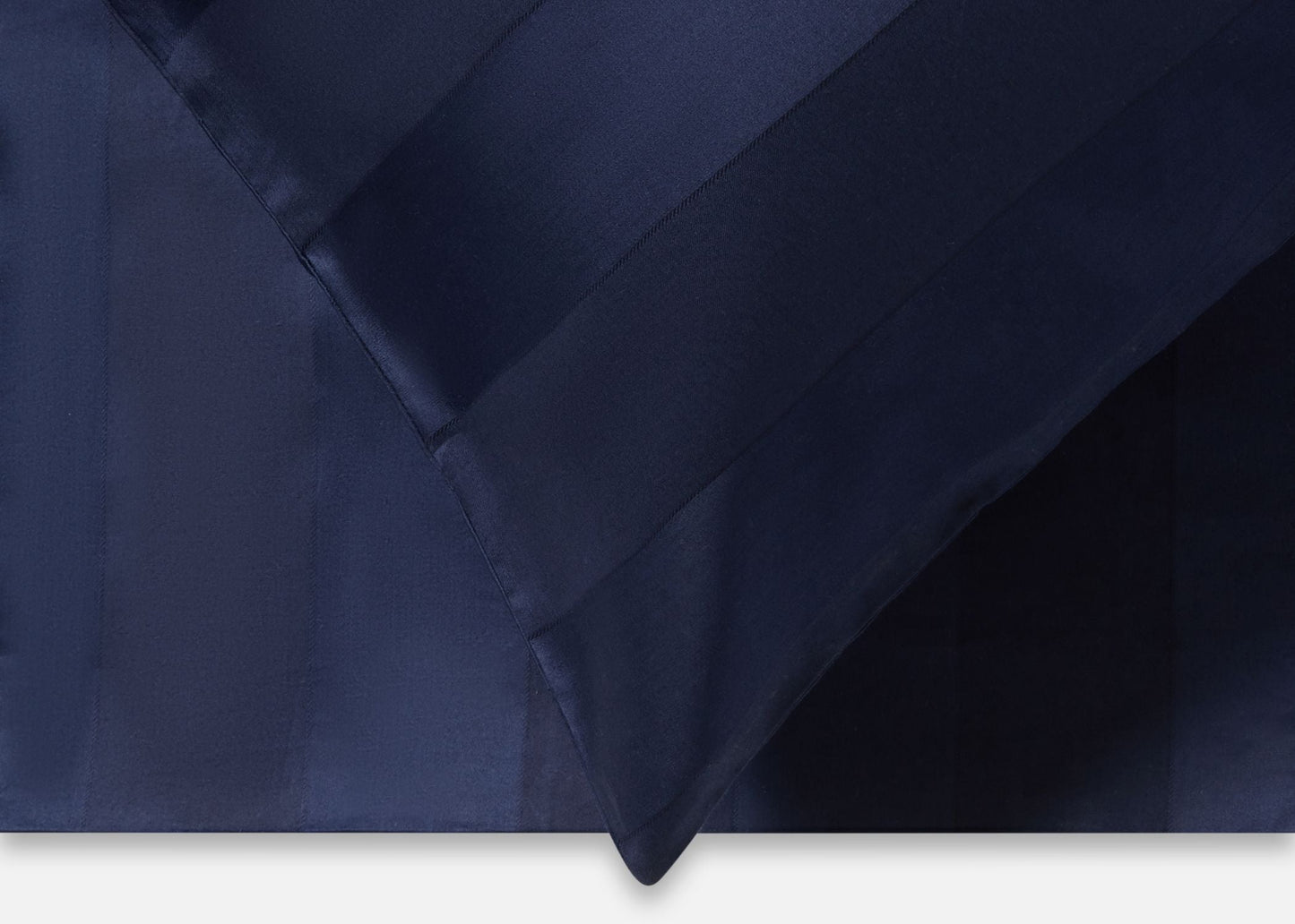 Jasper Conran "Satin Stripe" 500 Thread Count Duvet Cover in Navy