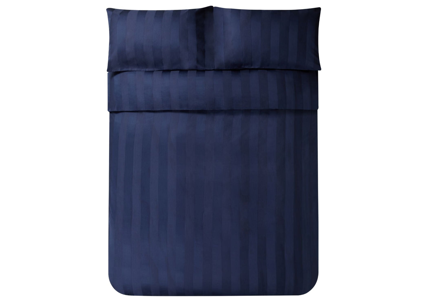 Jasper Conran "Satin Stripe" 500 Thread Count Duvet Cover in Navy