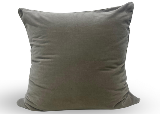 Christy "Arles" Decorative Filled Cushion in Sand (Silver)
