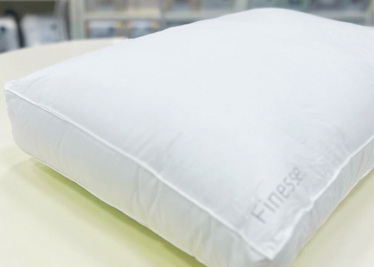 Kauffmann "Finesse" Microfiber Baffle Filled  Pillow - 50 x 75 cm