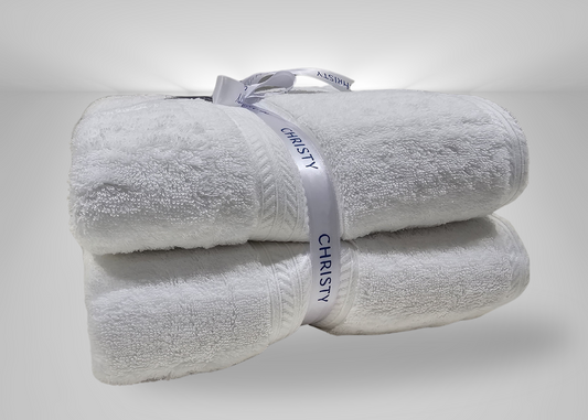 Christy "New Performance" Egyptian Cotton Bath sheet Towels Set of 2