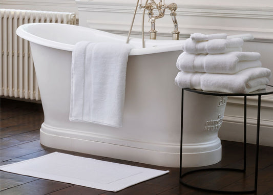 Jasper Conran "Cotton Bath Mat" in White