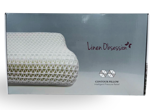 Linen Obsession "Contour Pillow" Intelligent Pressure Relief
