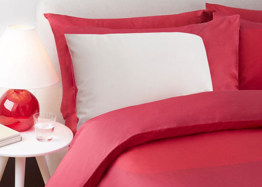Jasper Conran "Colour Block" Duvet Cover Set in Red