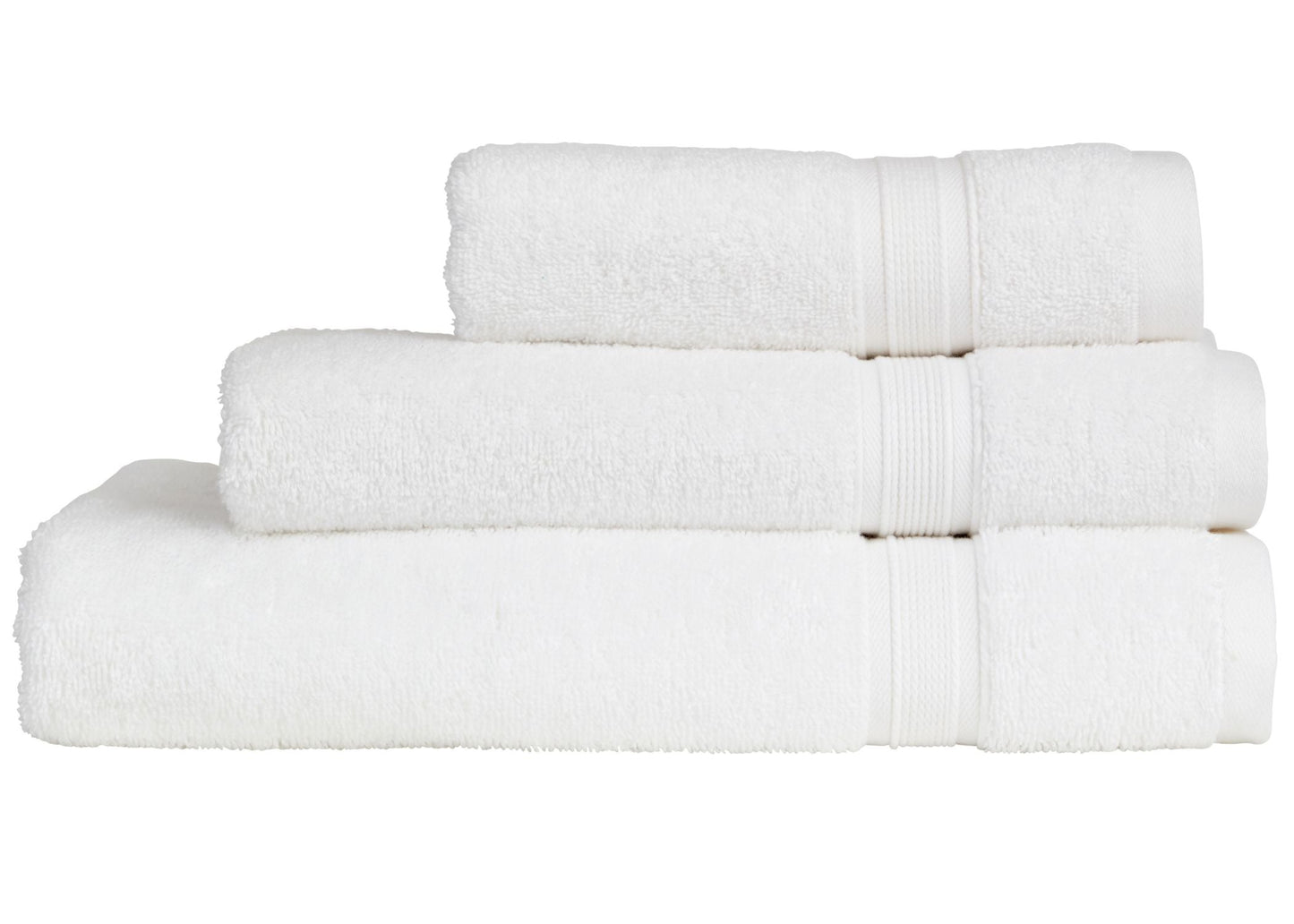 Christy "Serene" Bath Towel Set of 3 in White
