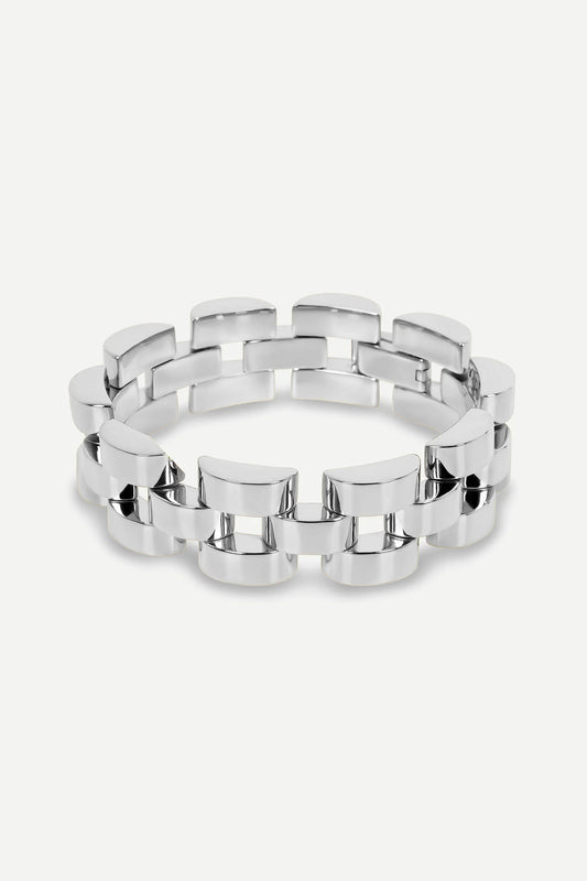 Jasper Conran "Greta" Watch Chain Bracelet in Silver