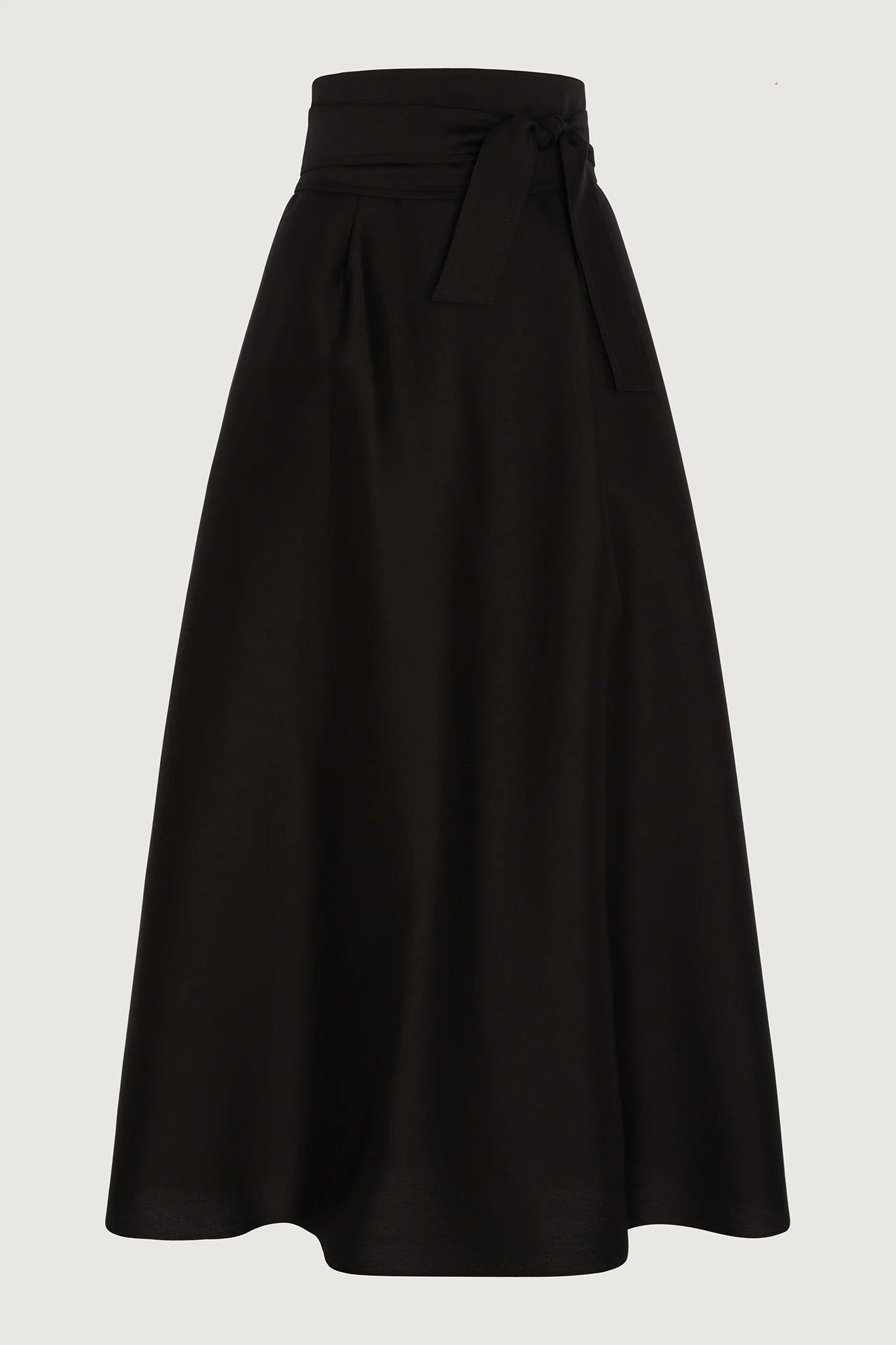 Jasper Conran "Gwen" Wool Silk Skirt in Black