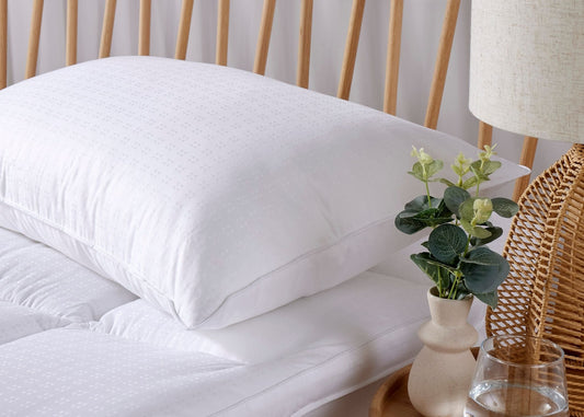 Christy "Sateen Touch" Anti Allergy Filled Pillow - Medium to Firm