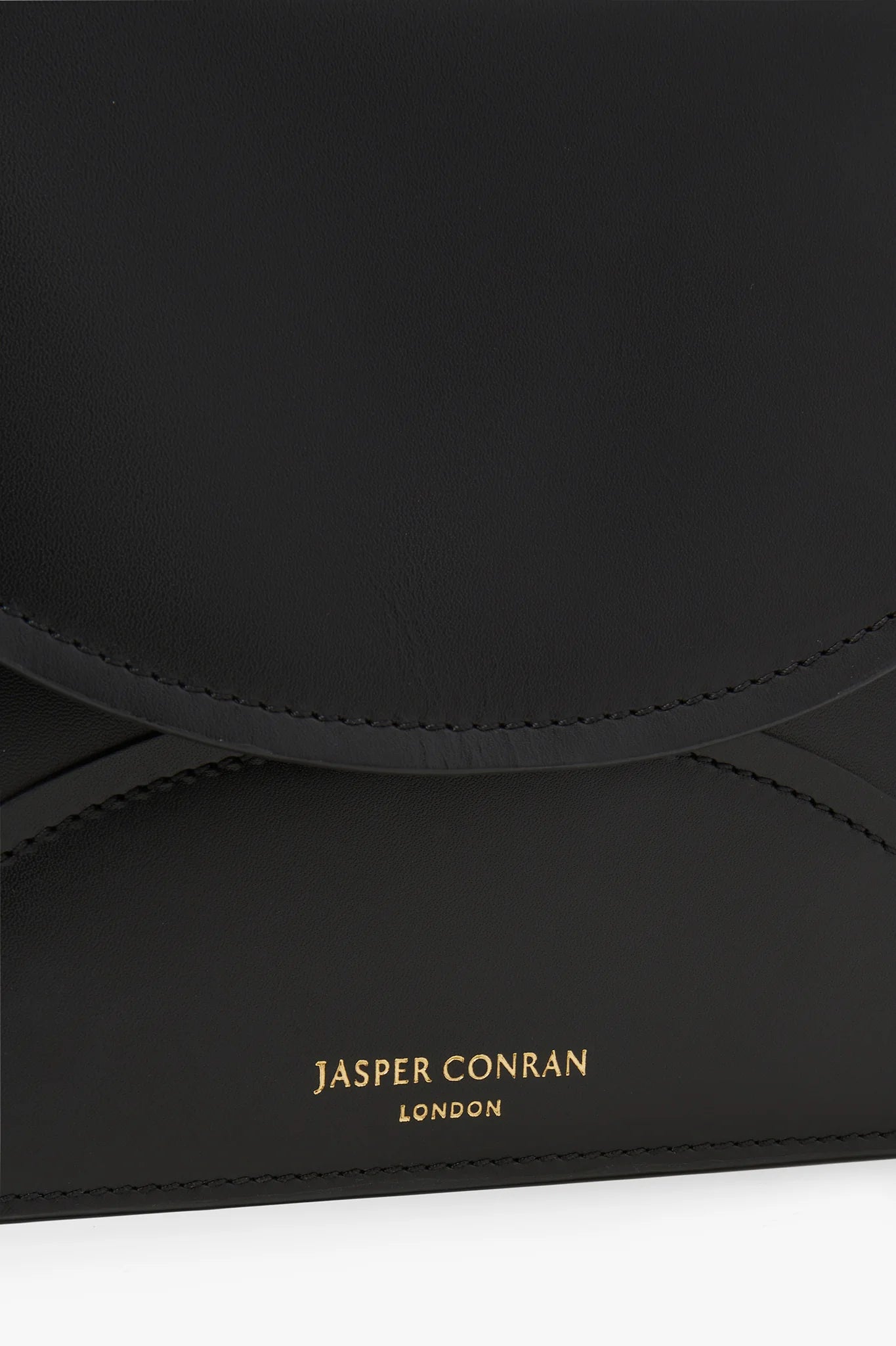 Jasper Conran Darcey Leather Double Flap Cross Body Bag