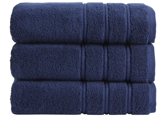 Christy "Antalya" Bath Towels Collection in  Denim (Blue)