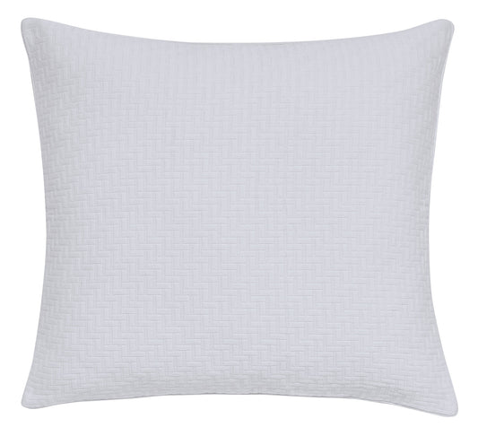 Bedeck of Belfast "Andaz" Cushion in White