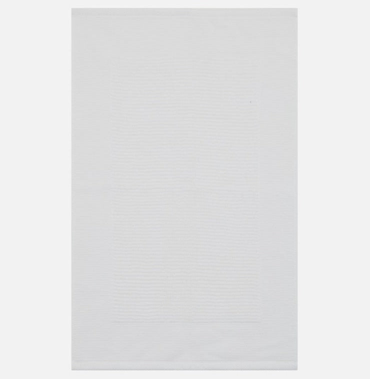 JC "Cotton Bath Mat" in White