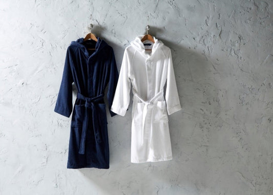 Christy "Brixton" Bathrobes in Midnight Blue