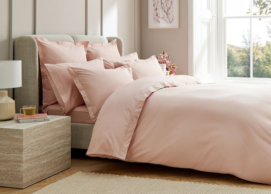 Christy "Chelsea" 200TC Egyptian Cotton Bed Linen in Rose Pink