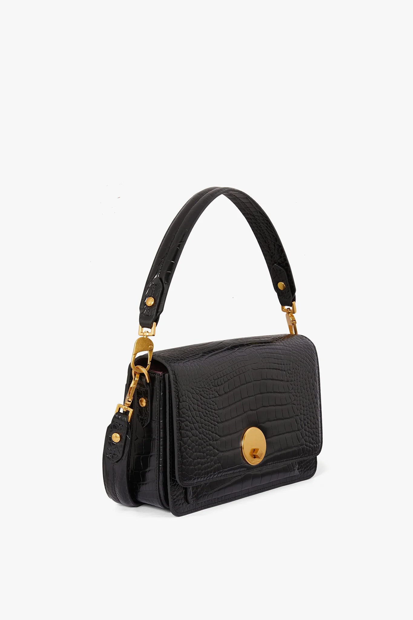 Jasper Conran Celia Croc East West Multi Strap Bag