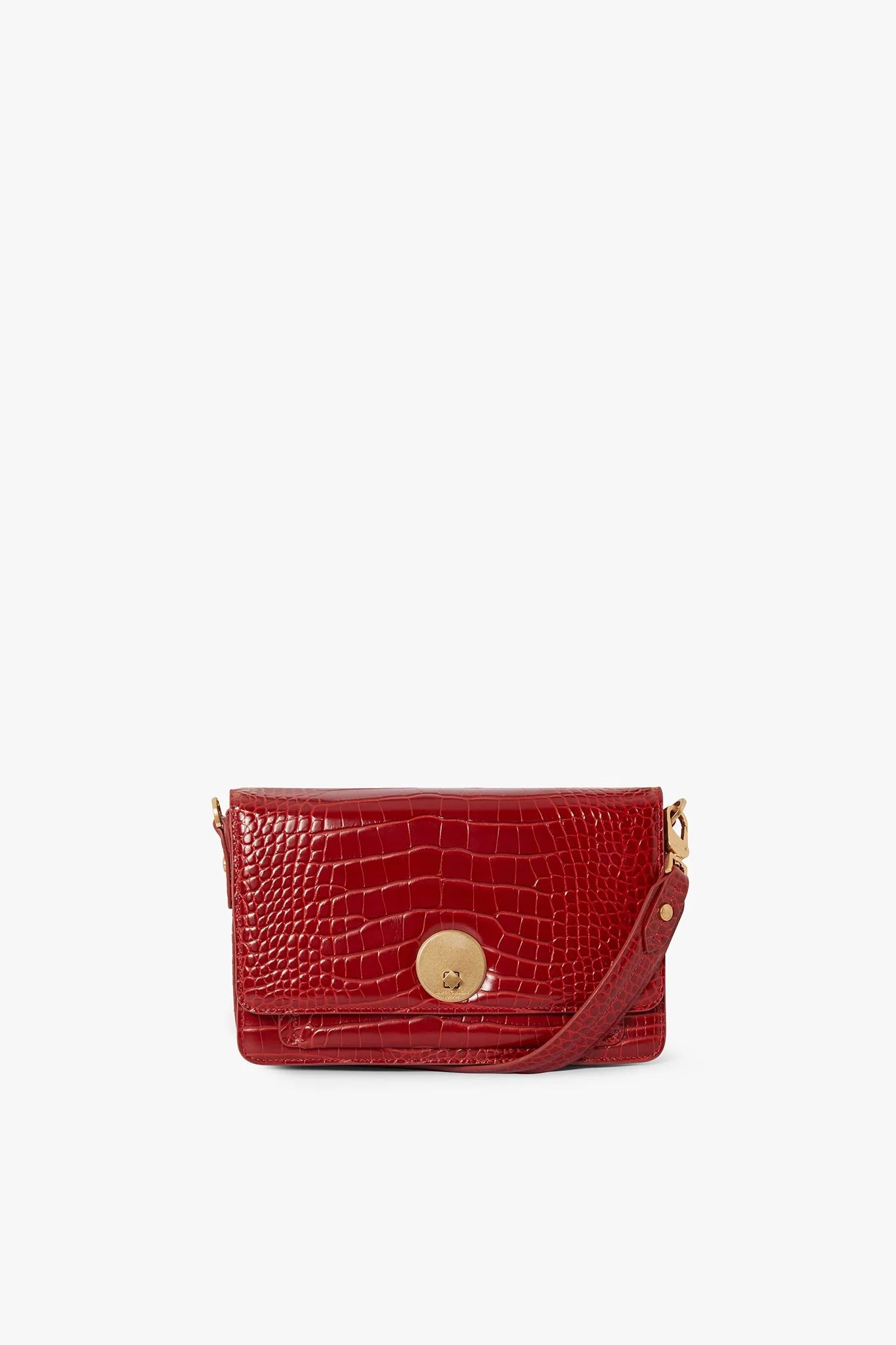 Jasper Conran Celia Croc East West Multi Strap Bag