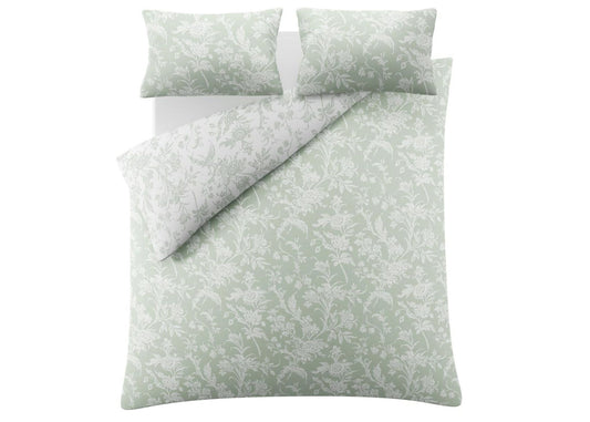 Laura Ashley "Lloyd" Duvet Cover Set in Sage