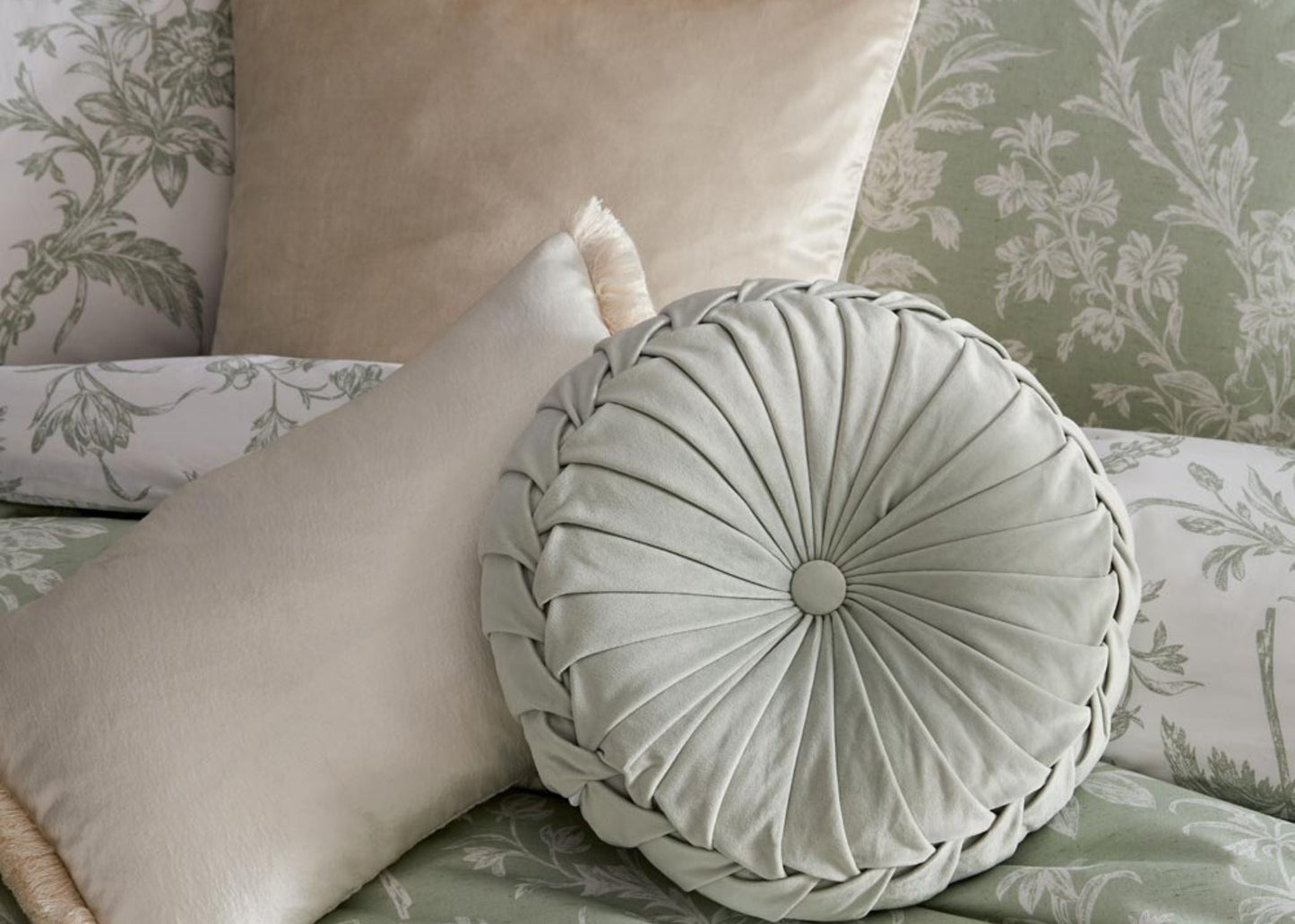 Laura Ashley "Lloyd" Duvet Cover Set in Sage