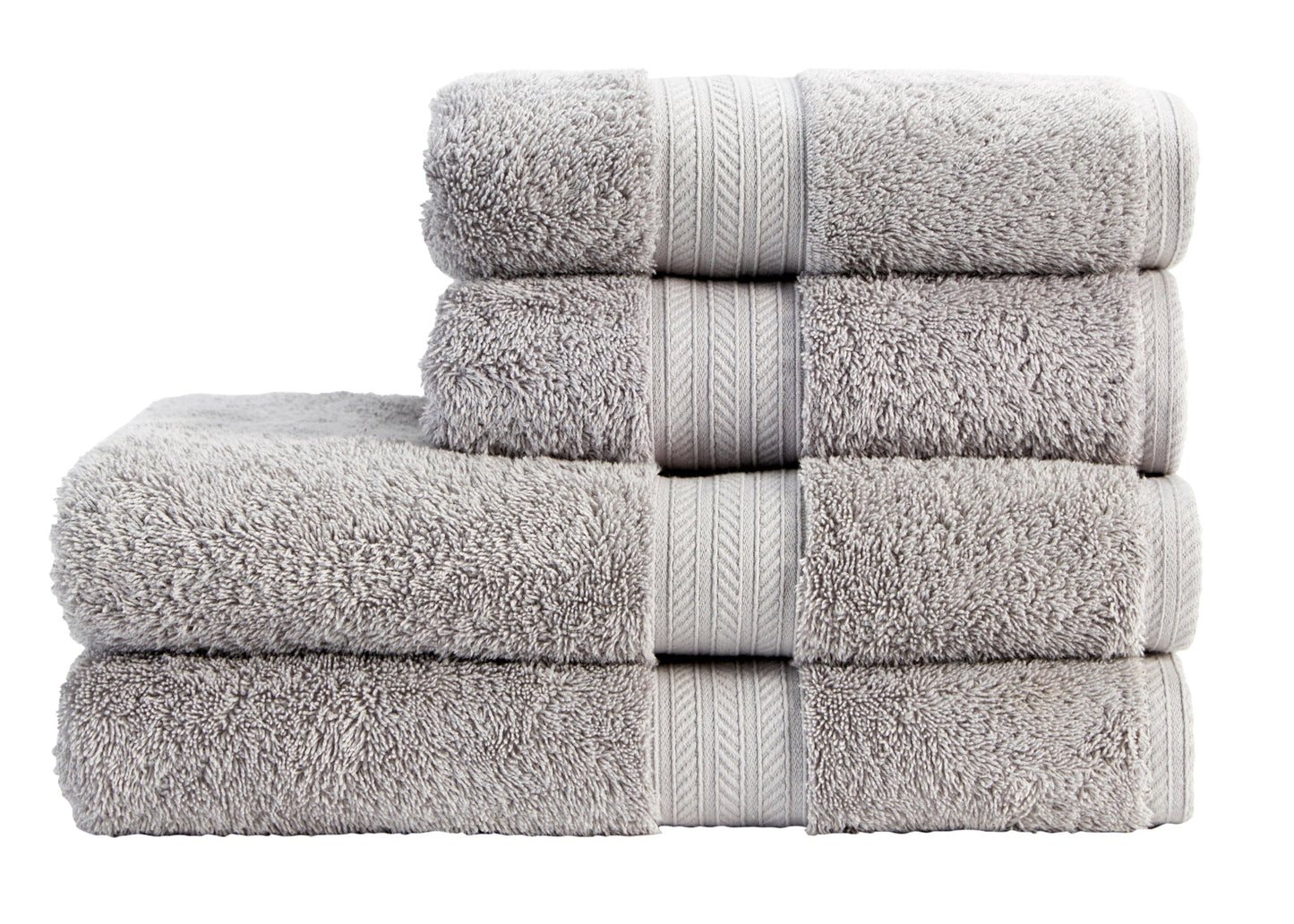 Christy "Renaissance" Egyptian Cotton Bath Towels Collection in Dove Grey