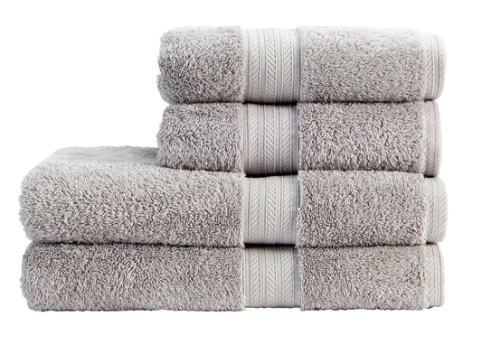 Christy "Renaissance" Egyptian Cotton Bath Towels Collection in Dove Grey