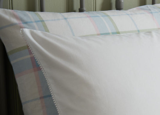 Laura Ashley "Rianne" Duvet Cover Set in White