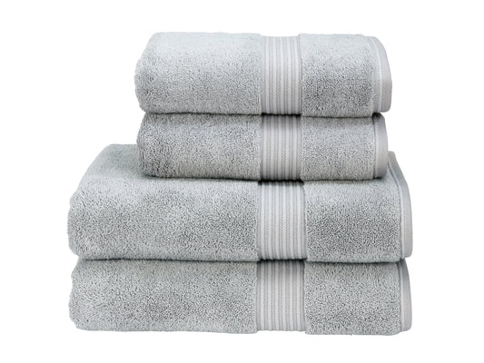 Christy "Supreme" Bath Towels & Mat Collection in Silver