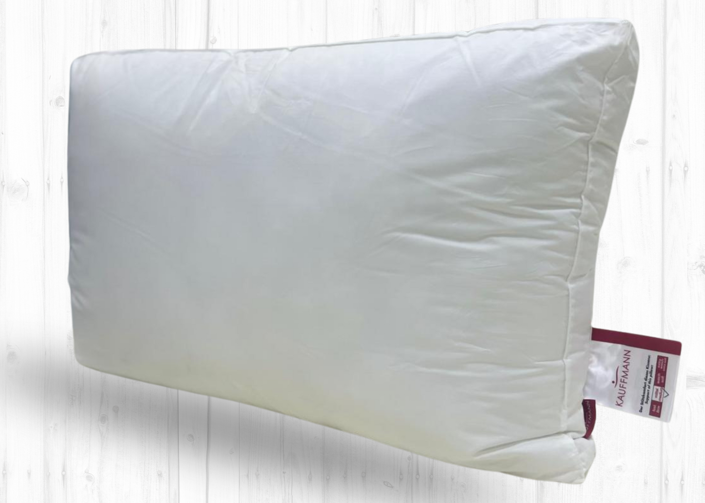 Kauffmann "Finesse" Microfiber Baffle Filled Pillow - 50 x 75 cm