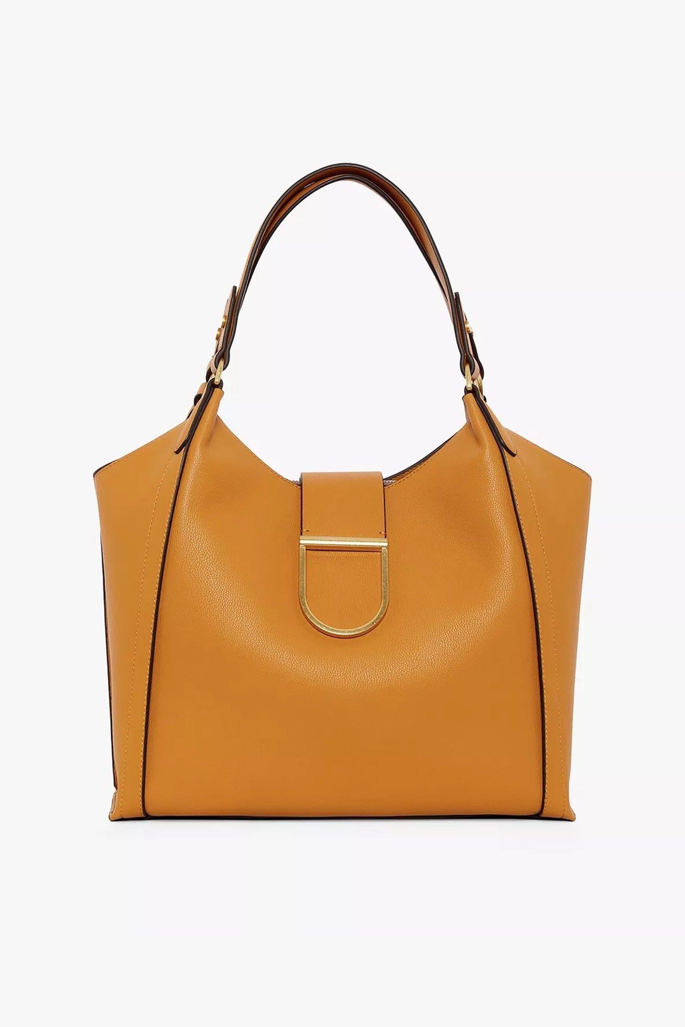 Jasper Conran "Brielle" 3-Section Shoulder Bag in Mustard