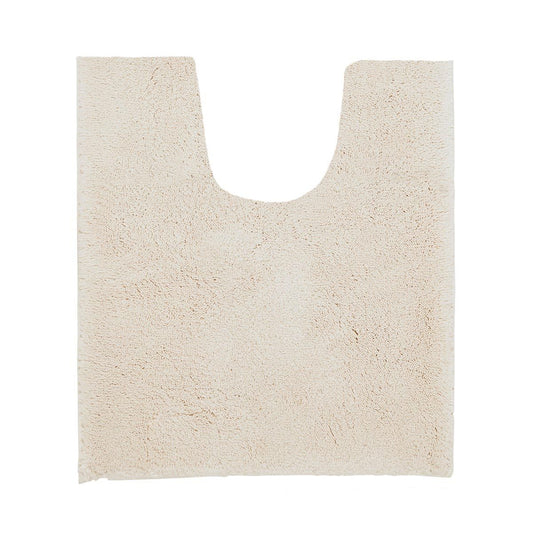 Christy "Deep Pile Rubber Back Tufted Bath Rug" Cream (Parchment)