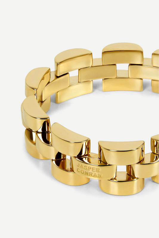 Jasper Conran "Greta" Watch Chain Bracelet in Gold