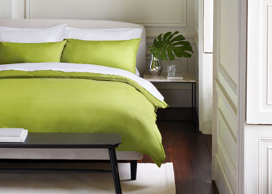 Jasper Conran "300 Thread Count Organic" Duvet Cover in Spinach