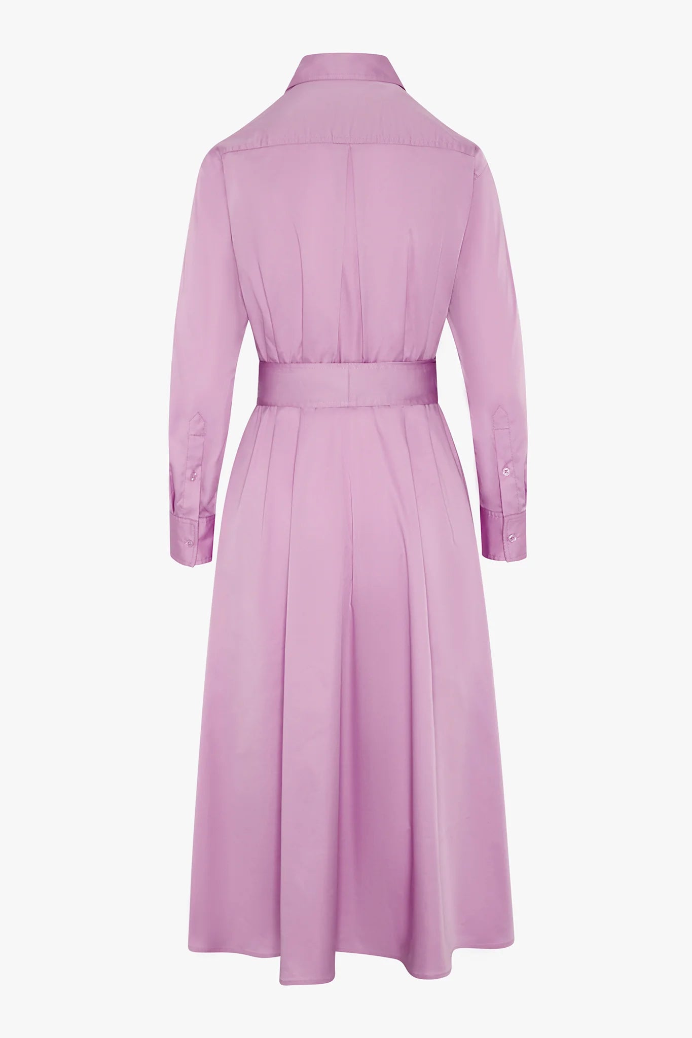 Jasper Conran "Blythe" Full Skirt Shirt Dress in Pink