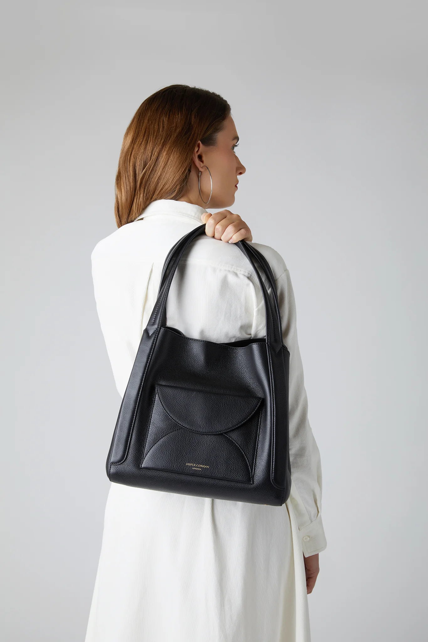 Jasper Conran Darcey Leather Hobo Bag