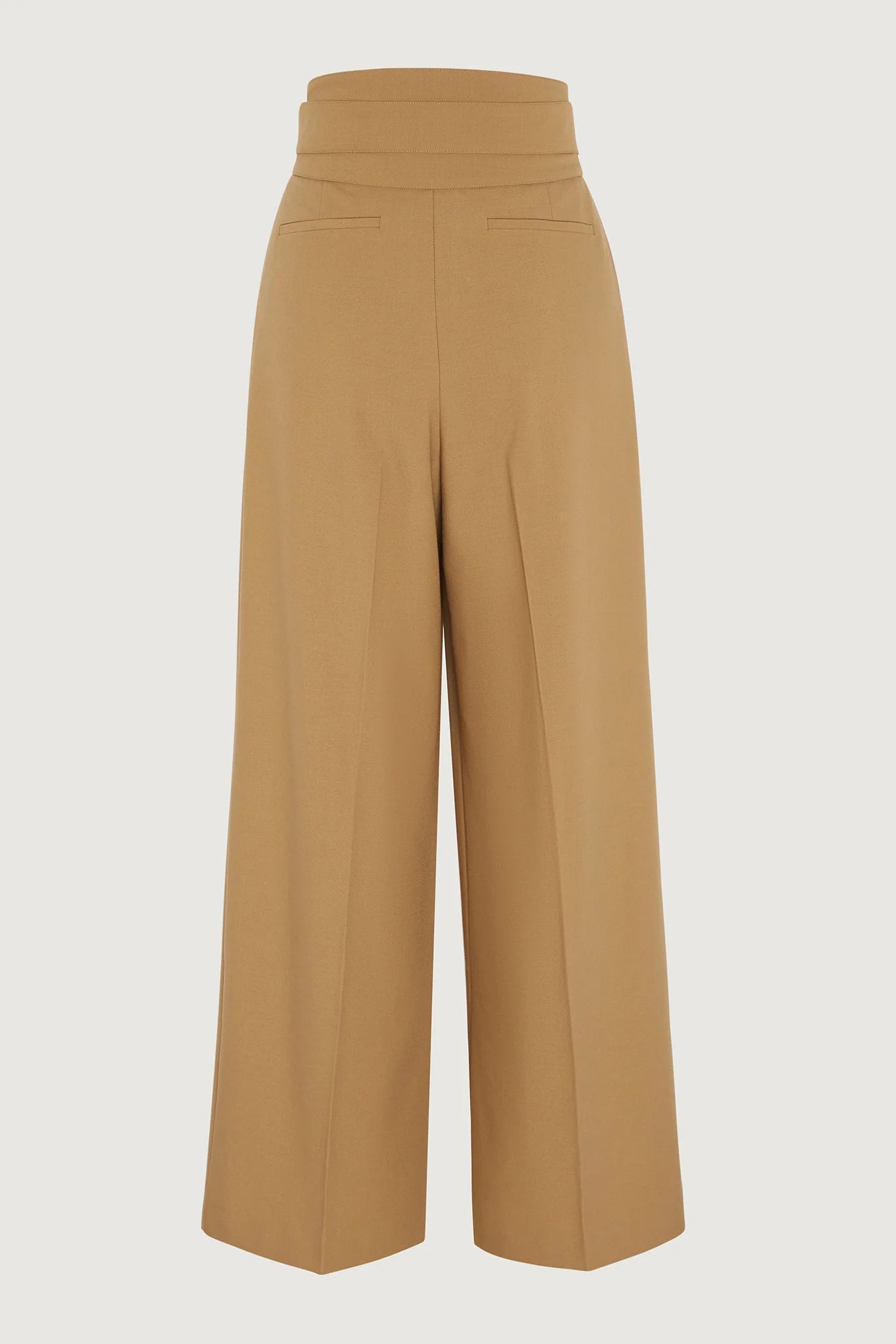 Jasper Conran "Georgia" Wide Leg Trousers in Camel
