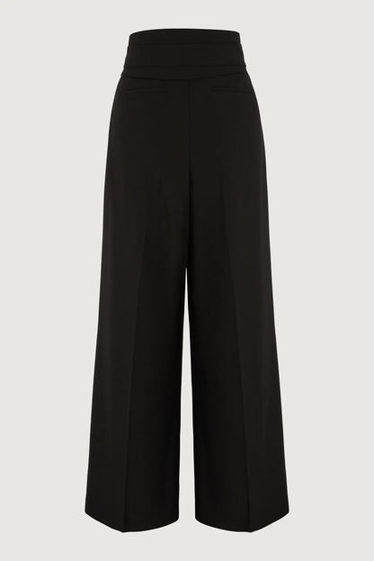 Jasper Conran "Georgia" Wide Leg Trouser in Black