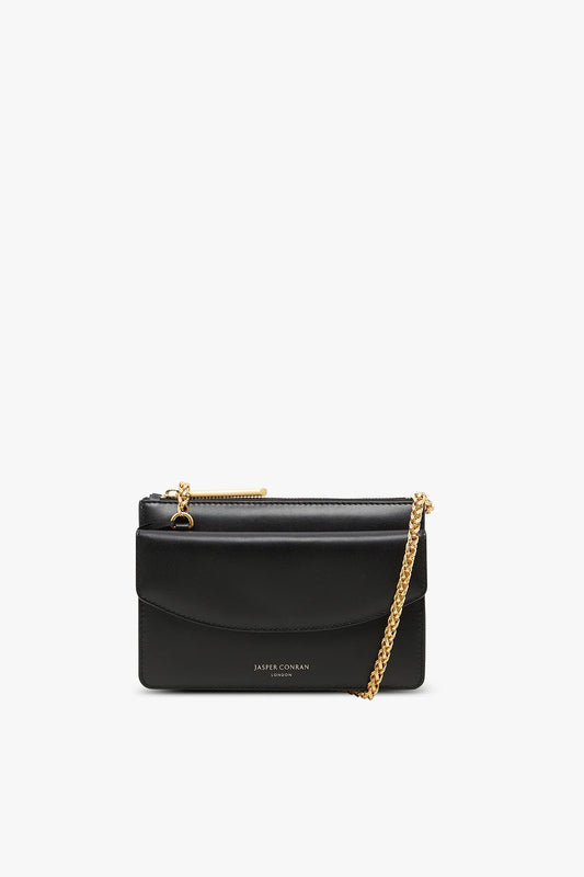 Jasper Conran Francine Leather Chain Clutch