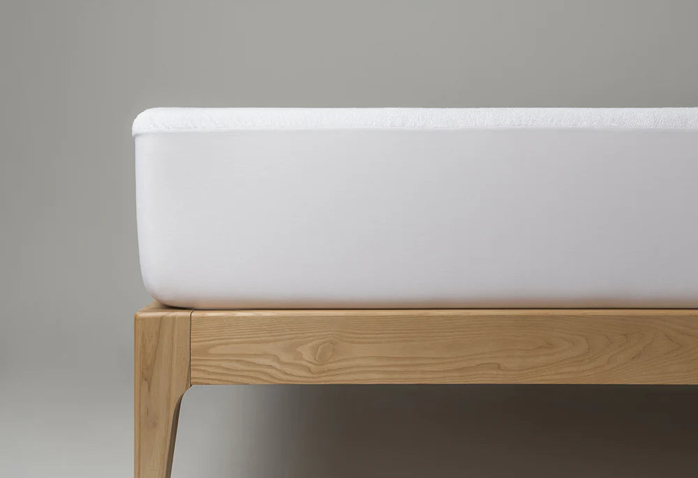 Velfont "Babylon" Mattress Protector Bamboo White