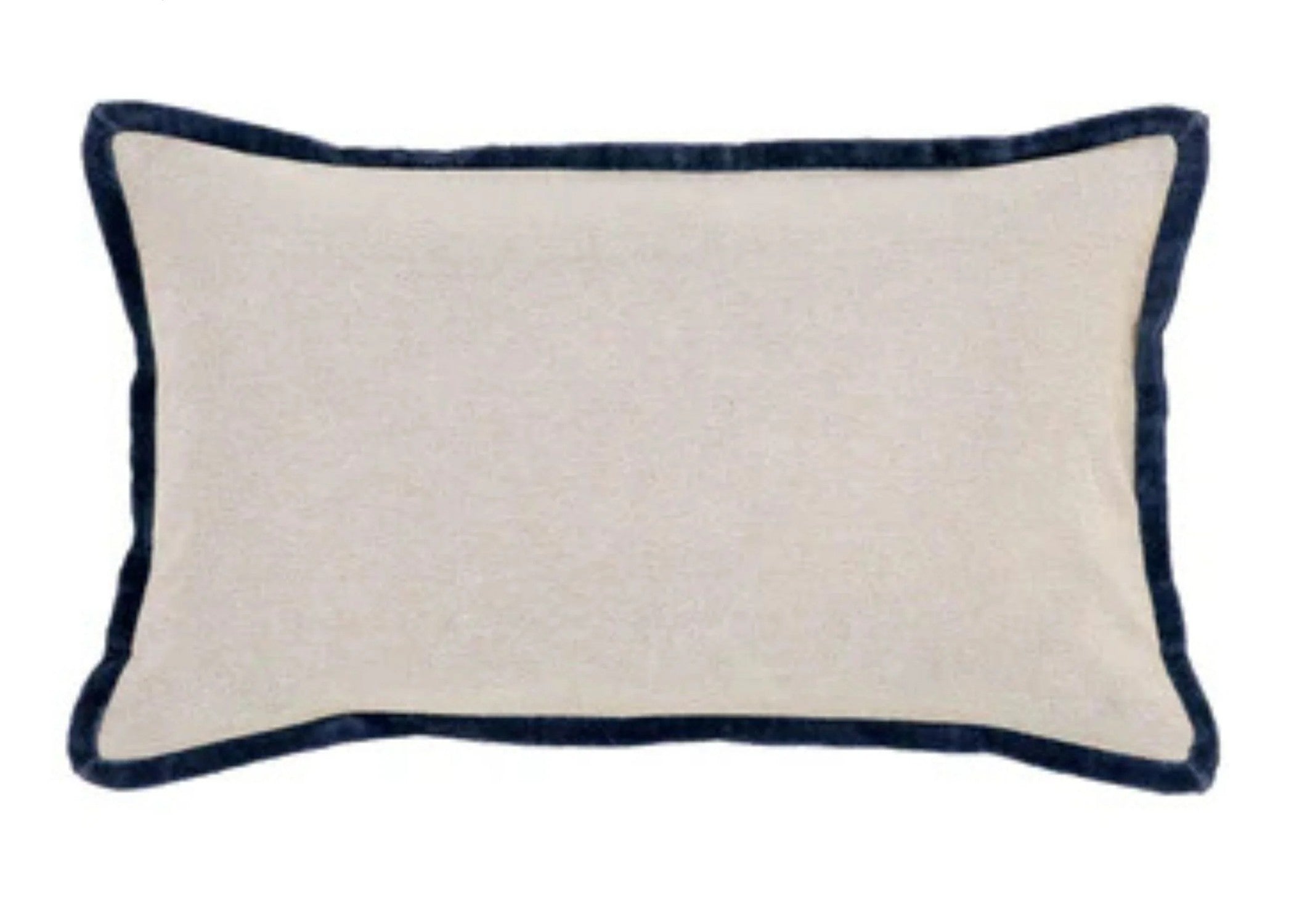 Christy "Jaipur Trim" Cushions in Ink