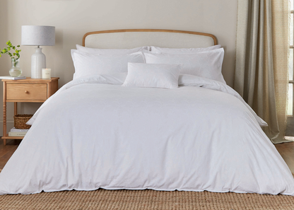 Murmur "Bea" Embroidery Duvet Cover Sets in White