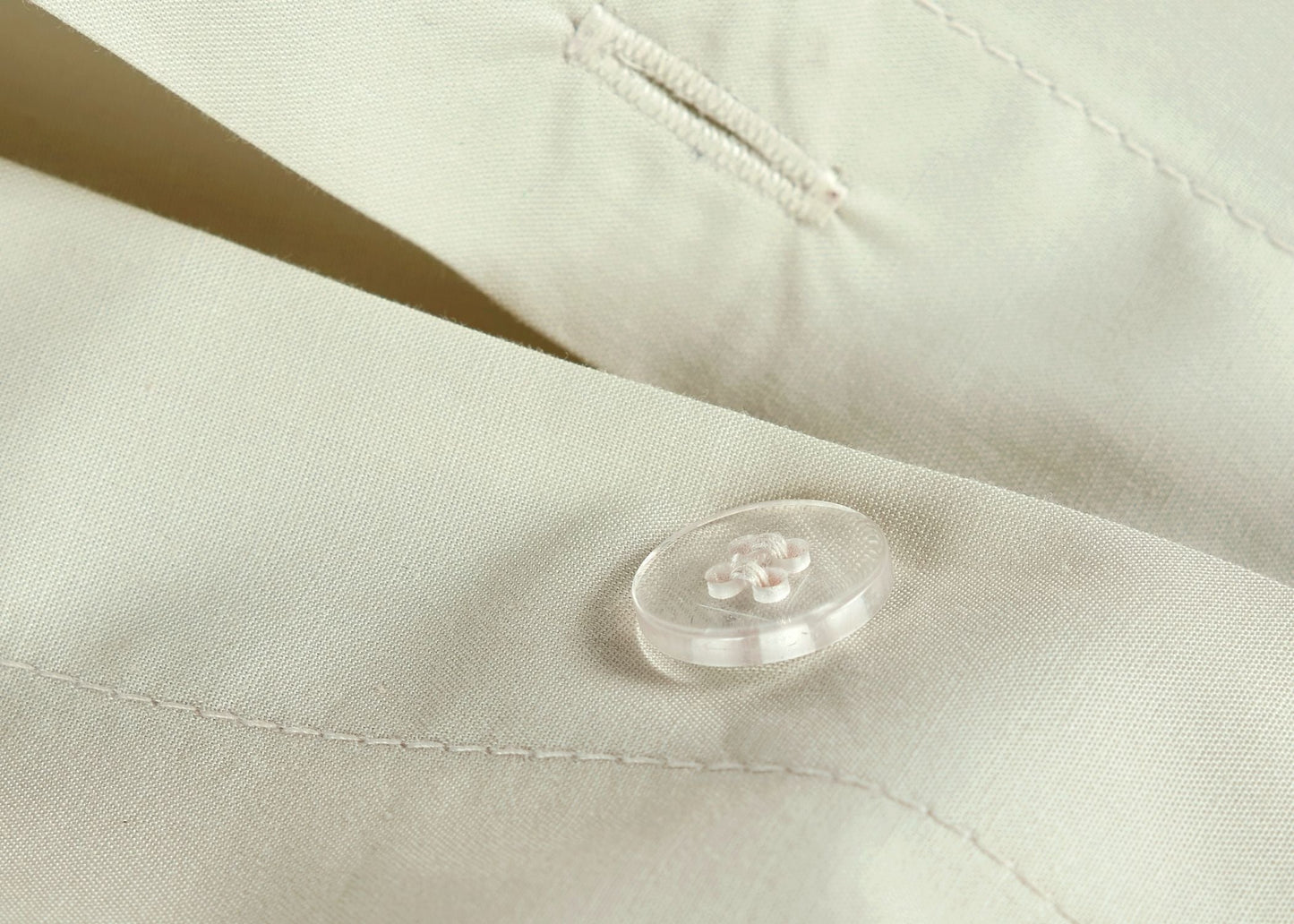 Christy "200TC Organic" Plain Dyed Sheets & Duvet Covers in Hazelnut